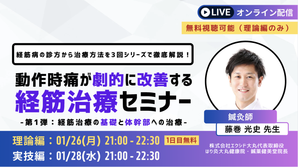 刹那塾経筋ポスター