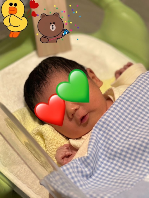 産後赤ちゃん写真